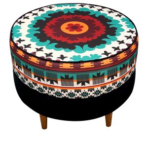 PUFF REDONDO PÉ PALITO CUZCO